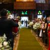 Clarinada anunciando a entrada da noiva - Igreja Bom Jesus dos Perdões Curitiba - Foto Adalberto Rodrigues
